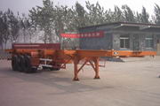 东岳12.3米30.5吨3轴集装箱运输半挂车(ZTQ9380TJZ)