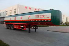 龙锐10.8米30吨3轴易燃液体罐式运输半挂车(QW9400GRY)