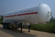五峰12.7米15.5吨2轴低温液体运输半挂车(JXY9345GDY)