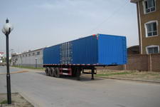 可利尔11.2米29.6吨3轴厢式运输半挂车(SZY9380XXY)