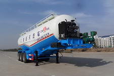 江淮扬天9.6米31.5吨3轴中密度粉粒物料运输半挂车(CXQ9400GFLD)