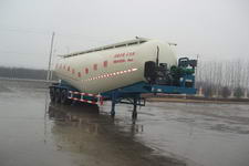 凯萨特13米26.7吨3轴低密度粉粒物料运输半挂车(ZGH9400GFL)