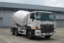 日野牌YC5250GJBFS2PM4型混凝土搅拌运输车图片