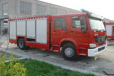 天河牌LLX5133TXFHJ90H型化学事故抢险救援消防车图片