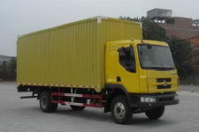 乘龙国三单桥厢式货车180马力5-10吨(LZ5161XXYRAS)