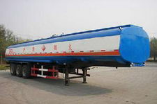 华昌13米29.8吨3轴化工液体运输半挂车(QDJ9400GHY)