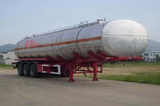 中商汽车12米33.1吨3轴易燃液体罐式运输半挂车(ZL9409GRY)