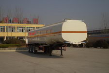 骜通13米31吨3轴易燃液体罐式运输半挂车(LAT9403GRY)