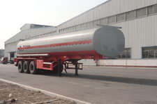昌骅11.2米30.9吨3轴腐蚀性物品罐式运输半挂车(HCH9400GFW30)