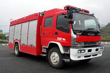 南马牌NM5150GXFAP40AT型A类泡沫消防车图片