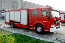 天河牌LLX5133TXFHJ90H型化学事故抢险救援消防车图片