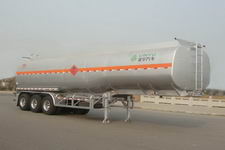 凌宇12.8米33吨3轴铝合金易燃液体罐式运输半挂车(CLY9407GRYA)