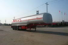 楚飞12米33.5吨3轴化工液体运输半挂车(CLQ9405GHY)