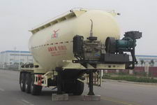 豫新10.6米30.9吨3轴粉粒物料运输半挂车(XX9405GFL)