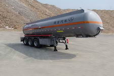普诚10.1米32.5吨腐蚀性物品罐式运输半挂车(PC9400GFWB)