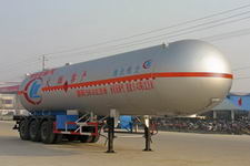 程力威12.9米23.5吨3轴液化气体运输半挂车(CLW9408GYQ)