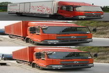 东风牌DFL5140XXYBX2A型厢式运输车图片