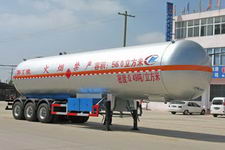 程力威12.6米27.4吨液化气体运输半挂车(CLW9406GYQ)