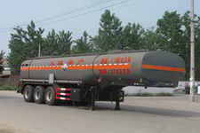 程力威12米32.5吨3轴易燃液体罐式运输半挂车(CLW9408GRY)