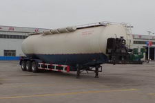 梁郓12.3米26.5吨3轴低密度粉粒物料运输半挂车(LSY9403GFL)