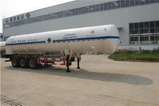 三力12.5米26.6吨低温液体运输半挂车(CGJ9409GDY)