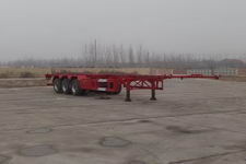 巨运12.2米34吨危险品罐箱骨架运输半挂车(LYZ9400TWY)