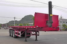 湘嘉9.5米31.8吨平板自卸半挂车(XJS9400ZZXP)