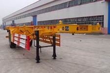 昊统12.2米11.1吨空载集装箱运输半挂车(LWG9150TJZ)