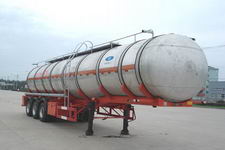 恒信致远12.2米33吨铝合金易燃液体罐式运输半挂车(CHX9400GRY)