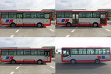 华新牌HM6801CRBEV型纯电动城市客车图片2