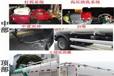 中联牌ZLJ5162GQXE4型清洗车图片