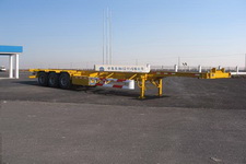 中集14米33.5吨3轴集装箱运输半挂车(ZJV9400TJZYK)