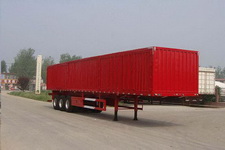 鲁驰14米32.3吨3轴厢式运输半挂车(LC9405XXY)