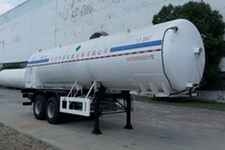 华福9.7米23吨低温液体运输半挂车(HFD9350GDY)