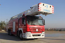 中联牌ZLJ5321JXFYT25型云梯消防车图片