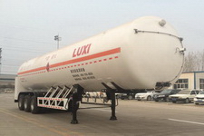 鲁西13米19.5吨3轴低温液体运输半挂车(LXZ9403GDY)