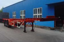 荣沃13.9米33吨3轴集装箱运输半挂车(QW9400TJZG)