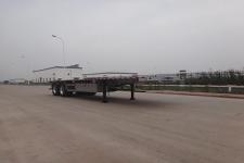 青专10米23.6吨2轴平板运输半挂车(QDZ9290TPB)