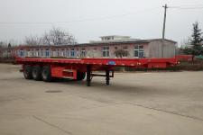 荣昊11米32.2吨3轴平板自卸半挂车(SWG9400ZZXP)