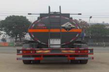 中汽力威牌HLW5253GFW5DF型腐蚀性物品罐式运输车图片