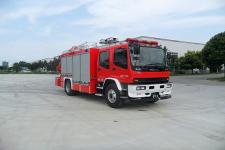川消牌SXF5131TXFJY96/QL型抢险救援消防车图片