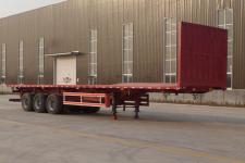 祥荷12米32吨3轴平板自卸半挂车(JJN9400ZZXP)
