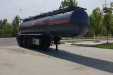 楚飞10米32.5吨3轴腐蚀性物品罐式运输半挂车(CLQ9402GFWD)