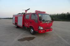 天河牌LLX5075GXFPM20/L型泡沫消防车图片