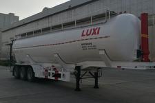 鲁西12.9米28.2吨3轴低密度粉粒物料运输半挂车(LXZ9401GFL)