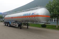 明航11.9米34吨3轴铝合金易燃液体罐式运输半挂车(ZPS9400GRY)