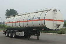 凌宇11.4米29.8吨3轴易燃液体罐式运输半挂车(CLY9404GRYE)