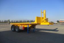 佳郓7.2米29吨2轴平板自卸半挂车(LFY9350ZZXP)
