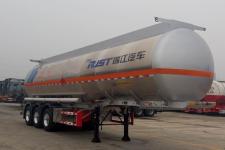 瑞江12米33.6吨3轴铝合金易燃液体罐式运输半挂车(WL9406GRYW)