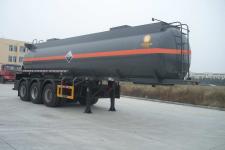 楚风10.1米32.5吨3轴腐蚀性物品罐式运输半挂车(HQG9400GFW)